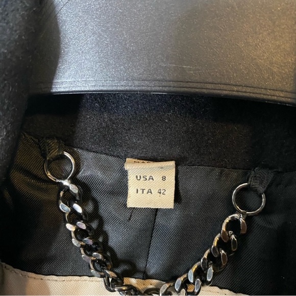 Burberry London Black Wool Cashmere Coat - Picture 7 of 10